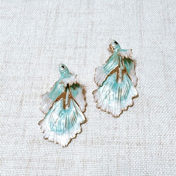 Fish earrings #1243 - Picture 2 of 4